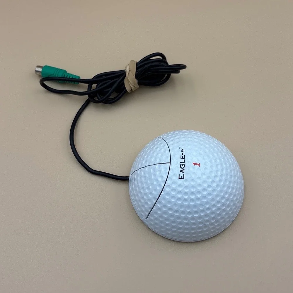 Eagle RS 1 Golf Ball Computer Mouse PS PS2 Port Unique Novelty Collectible
